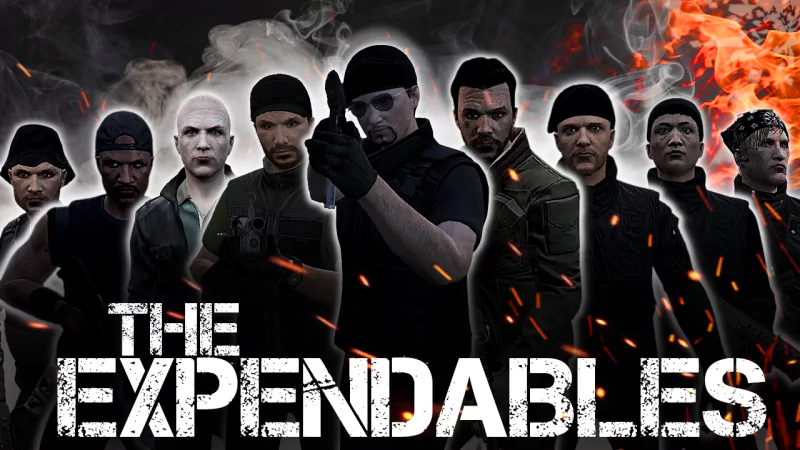  The Expendables recreated in GTA 5 Online