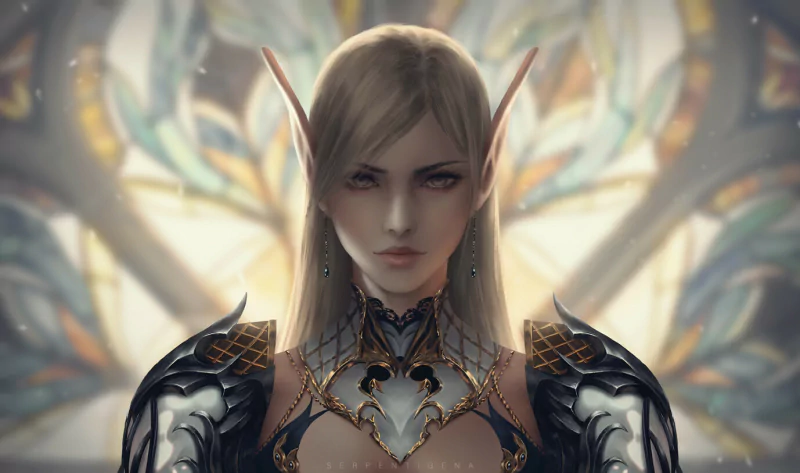  Light Elf by Lau Serpentigena