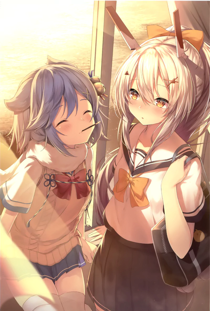 Ayanami (Azur Lane) Fubuki (Azur Lane) Anime Azur Lane Image