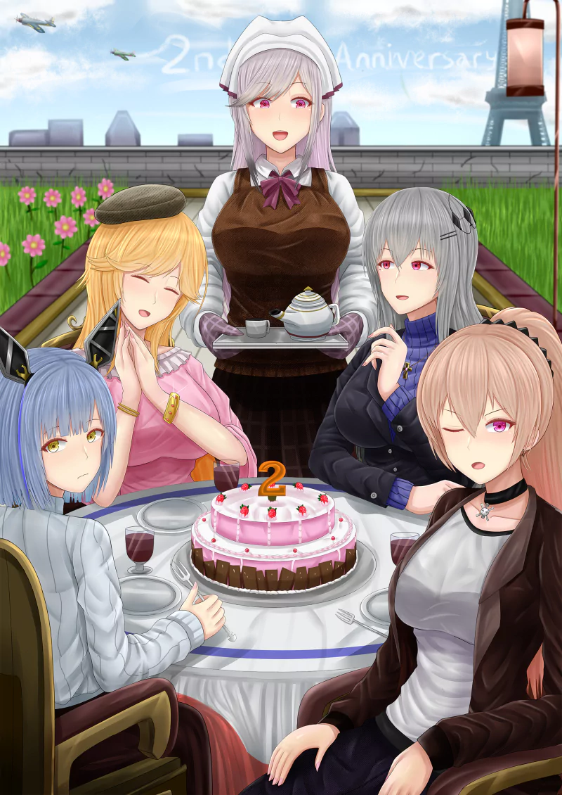 Jean Bart (Azur Lane) Richelieu (Azur Lane) Saint-Louis (Azur Lane) Dunkerque (Azur Lane) Gascogne (Azur Lane) Anime Azur Lane Image