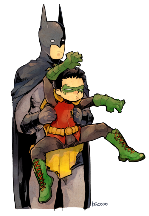 Batman & Robin Art by kgc030