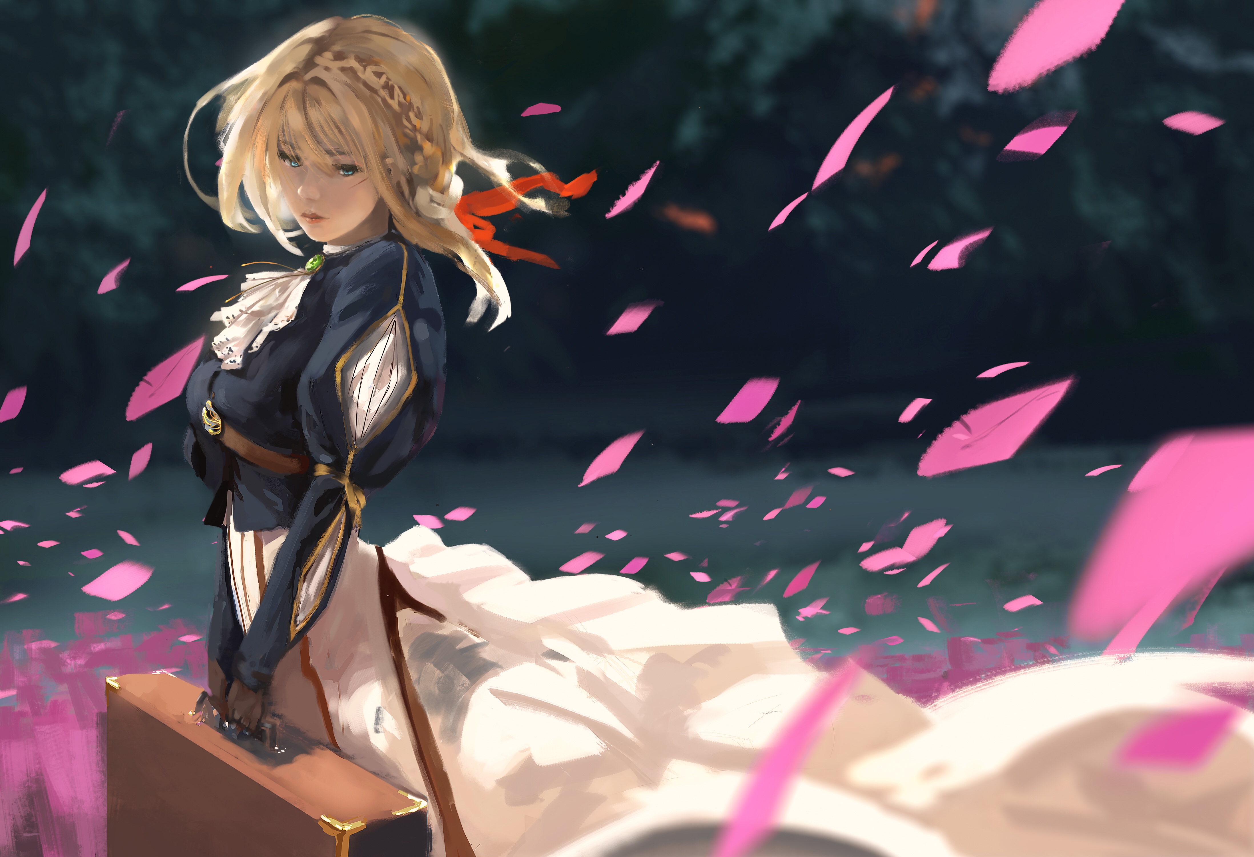 Violet Evergarden Fan art Anime Character, Anime, cg Artwork