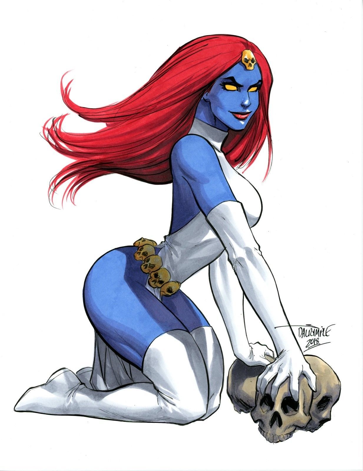 Mystique Marvel Art 