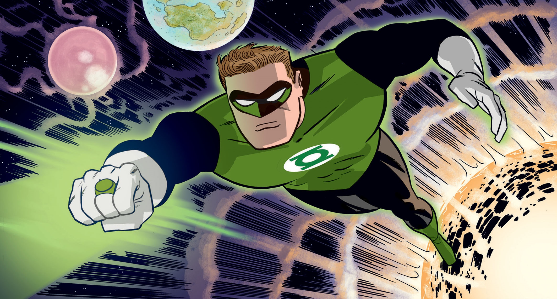 Green Lantern Art by Darwyn Cooke