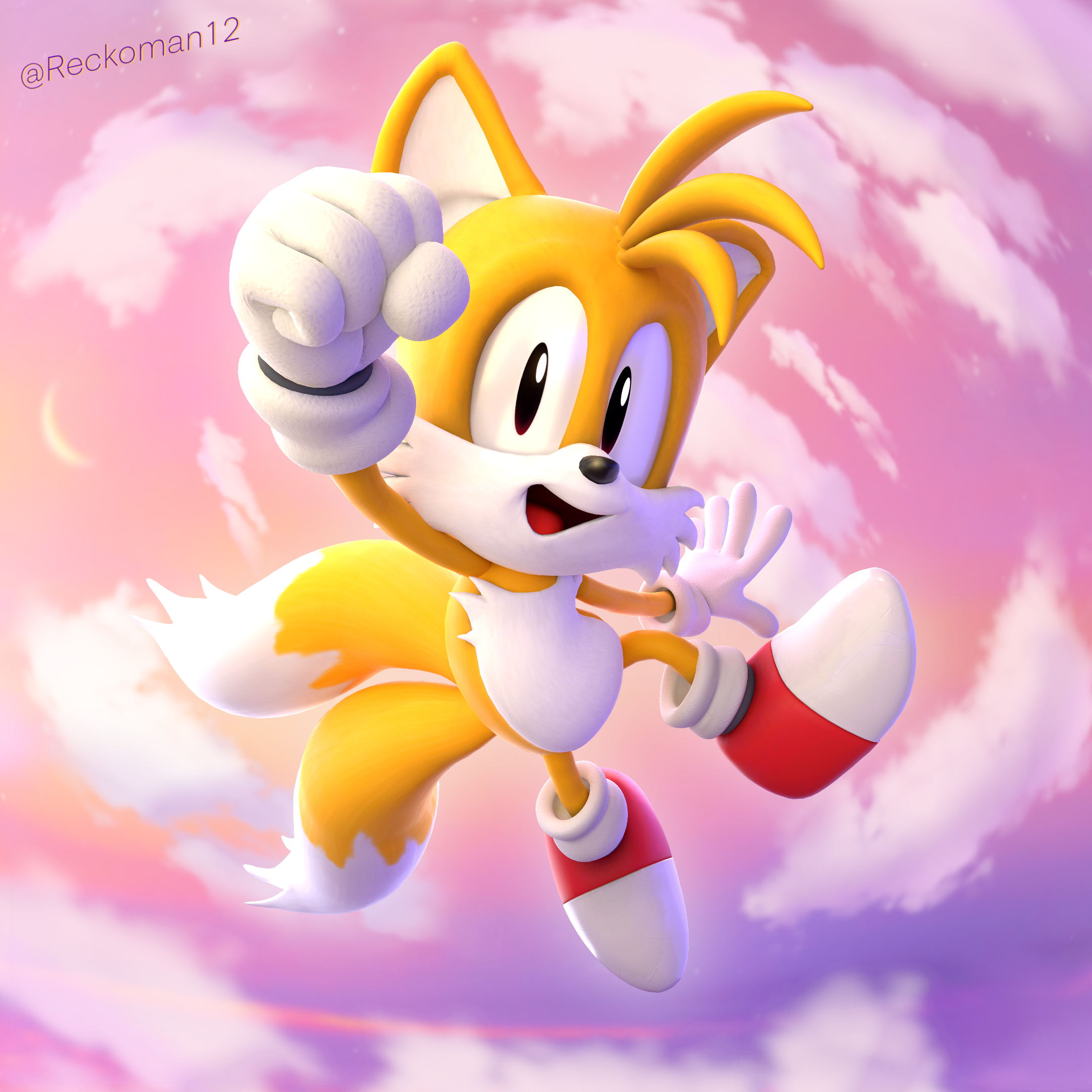 Sonic the Hedgehog Art by Reckoman