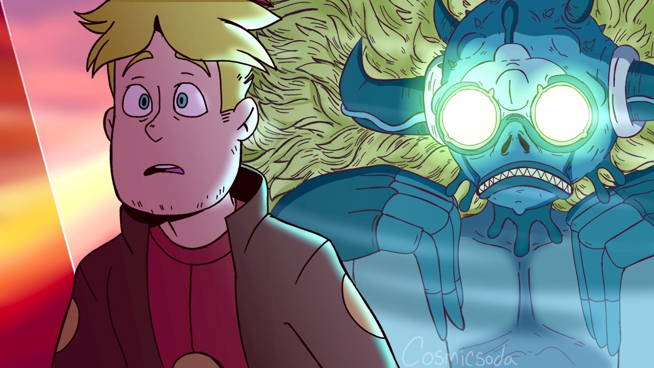 Final Space Art by Cosmicsoda