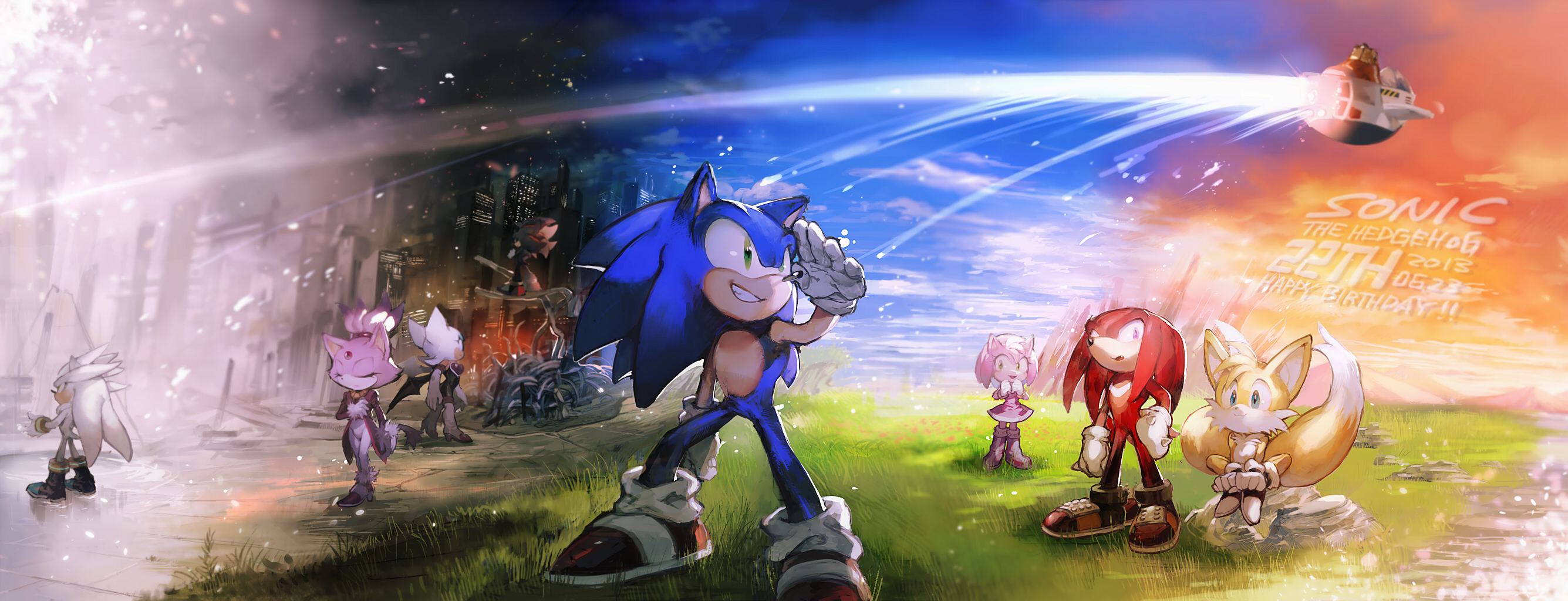 Sonic the Hedgehog Art by aoki6311