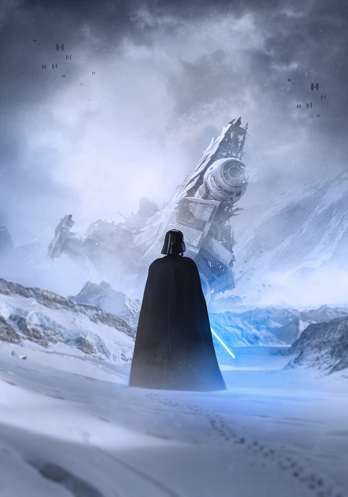 Sci Fi Star Wars Art by Mizuri