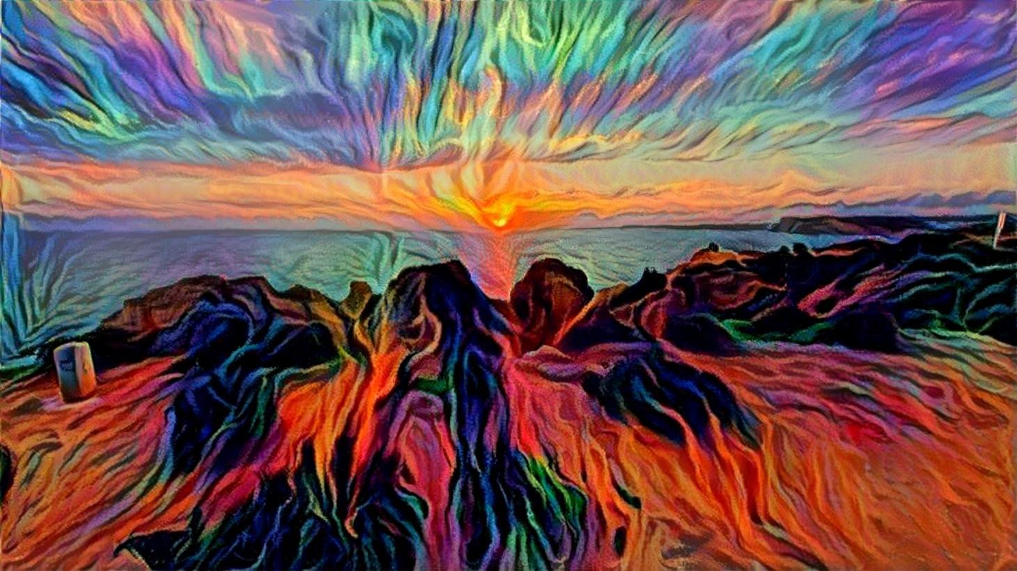 Sunset transformed by NatureWorshiper