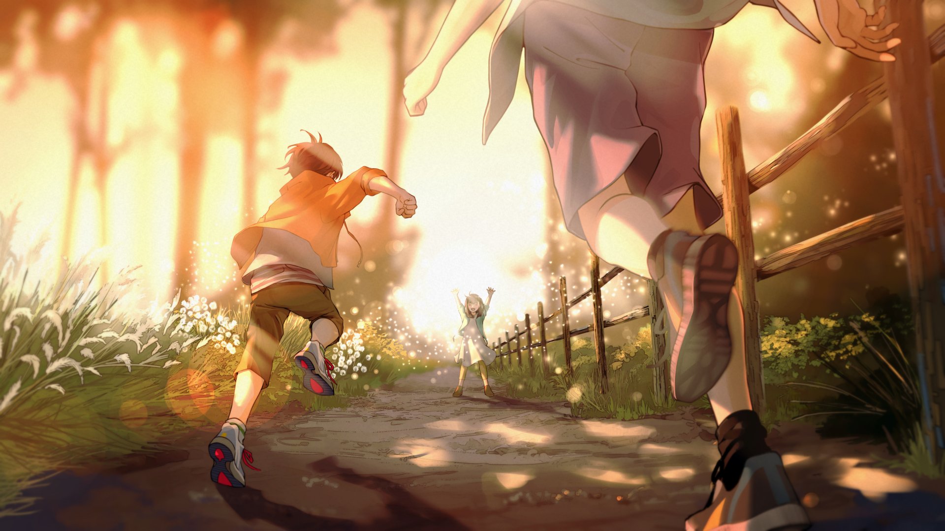 Download Sneakers Anime Path Art