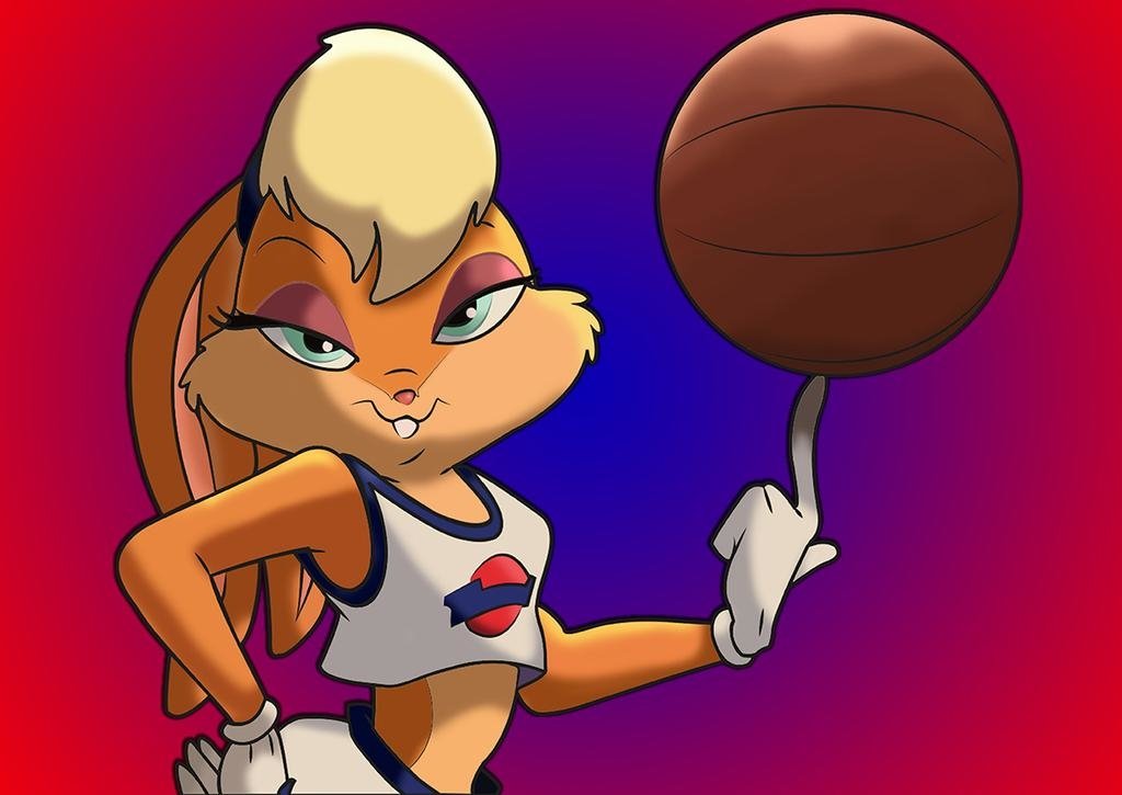 Download Basketball Lola Bunny Movie Space Jam Art