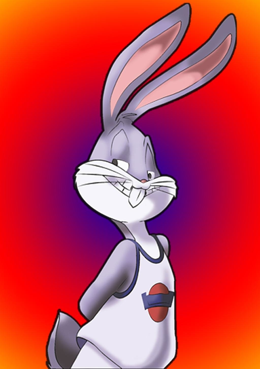 Download Smile Bugs Bunny Movie Space Jam Art