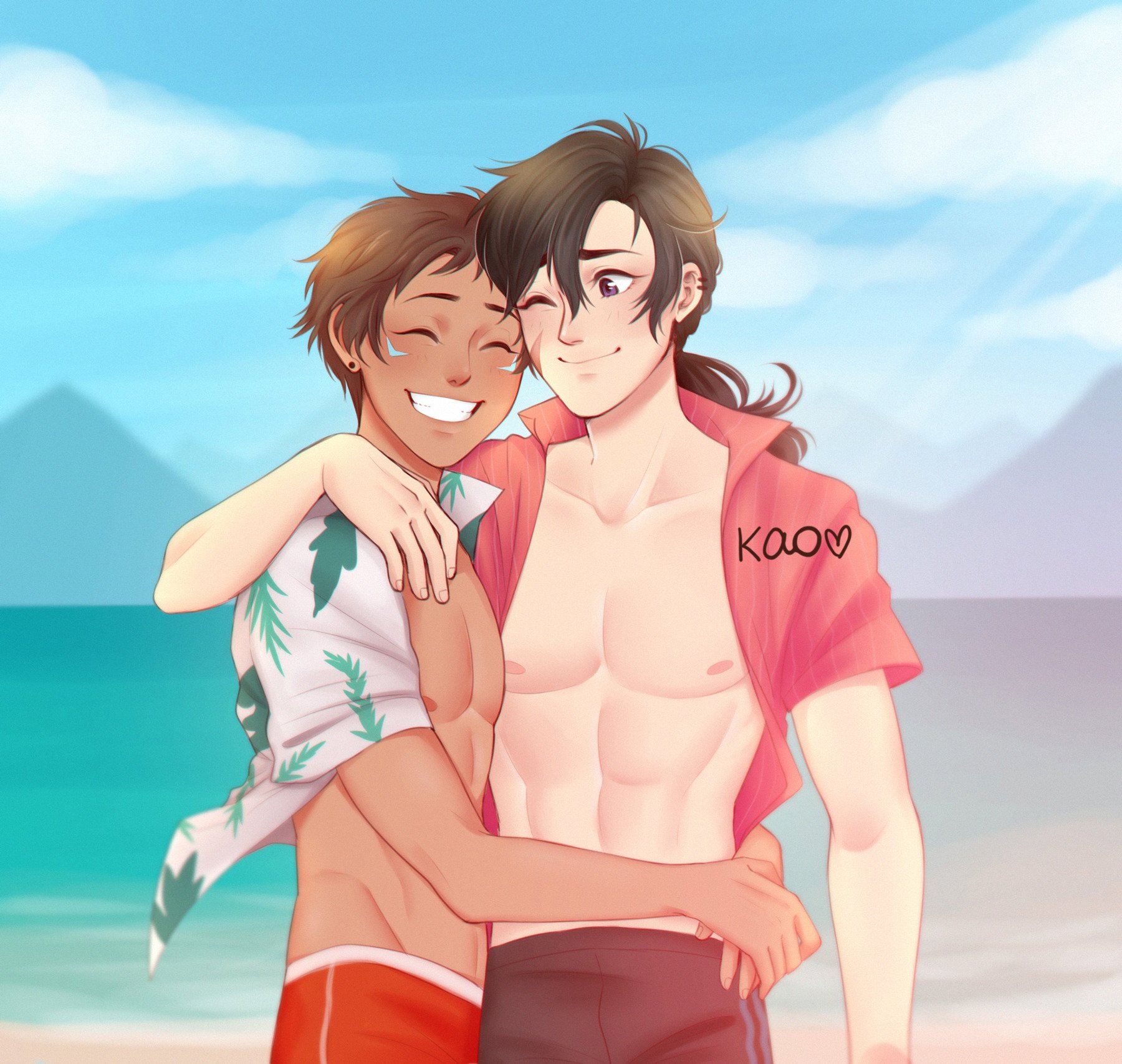 Download Klance (Voltron) Keith Kogane Smile Lance (Voltron) Voltron Legendary Defender TV Show Art