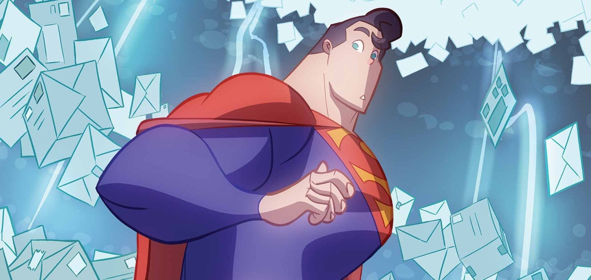 Download Superman TV Show Superman Family Animated Series Art