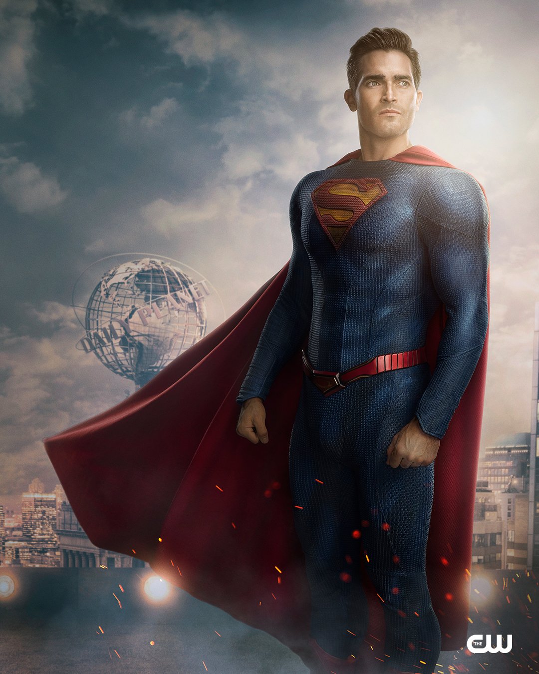 Download Superman And Lois Clark Kent DC Comics Daily Planet Arrowverse Superman Tyler Hoechlin TV Show Art