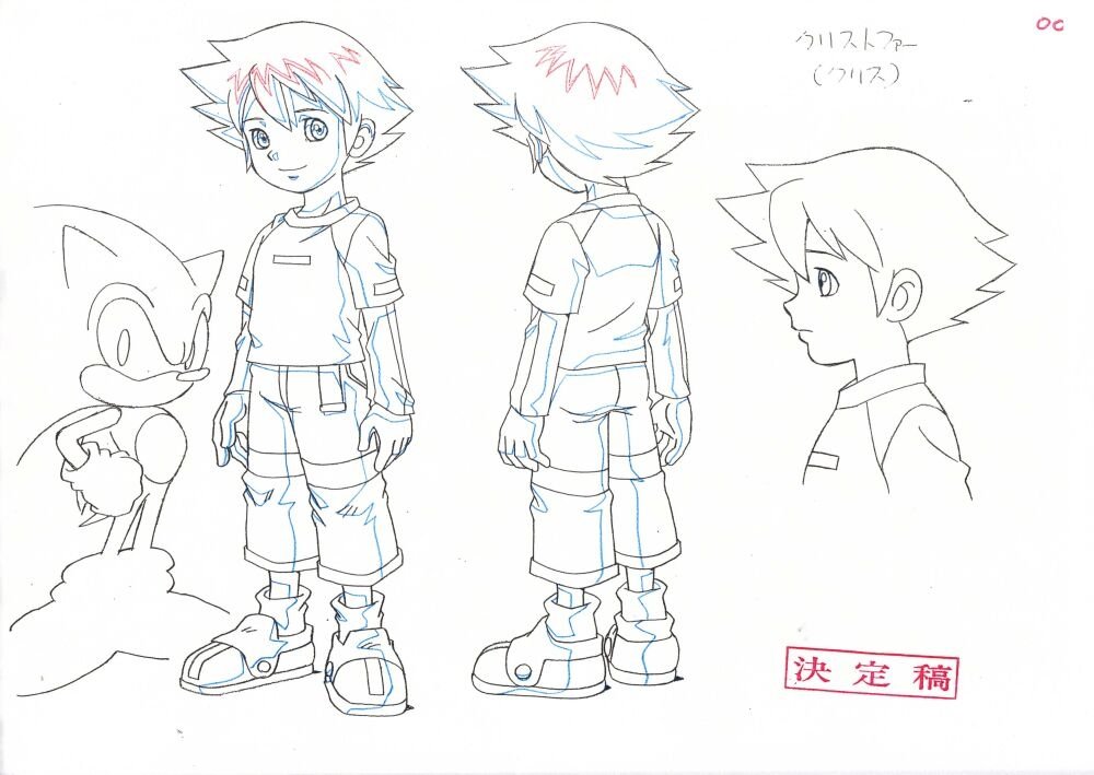 Download Sonic The Hedgehog Concept Art Chris Thorndyke Anime Sonic X Art