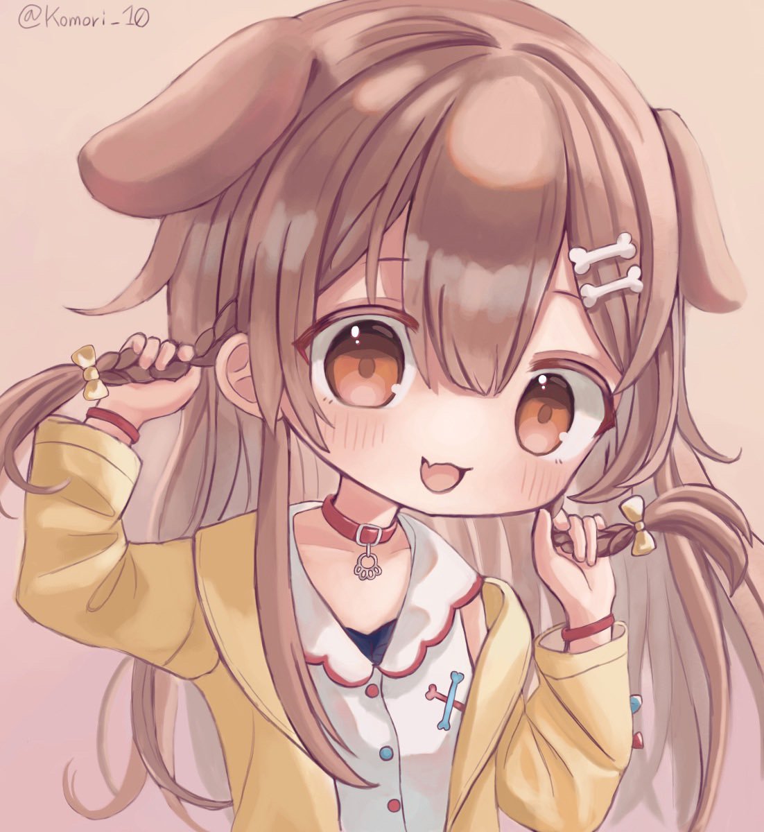 Download Inugami Korone Anime Virtual Youtuber Art