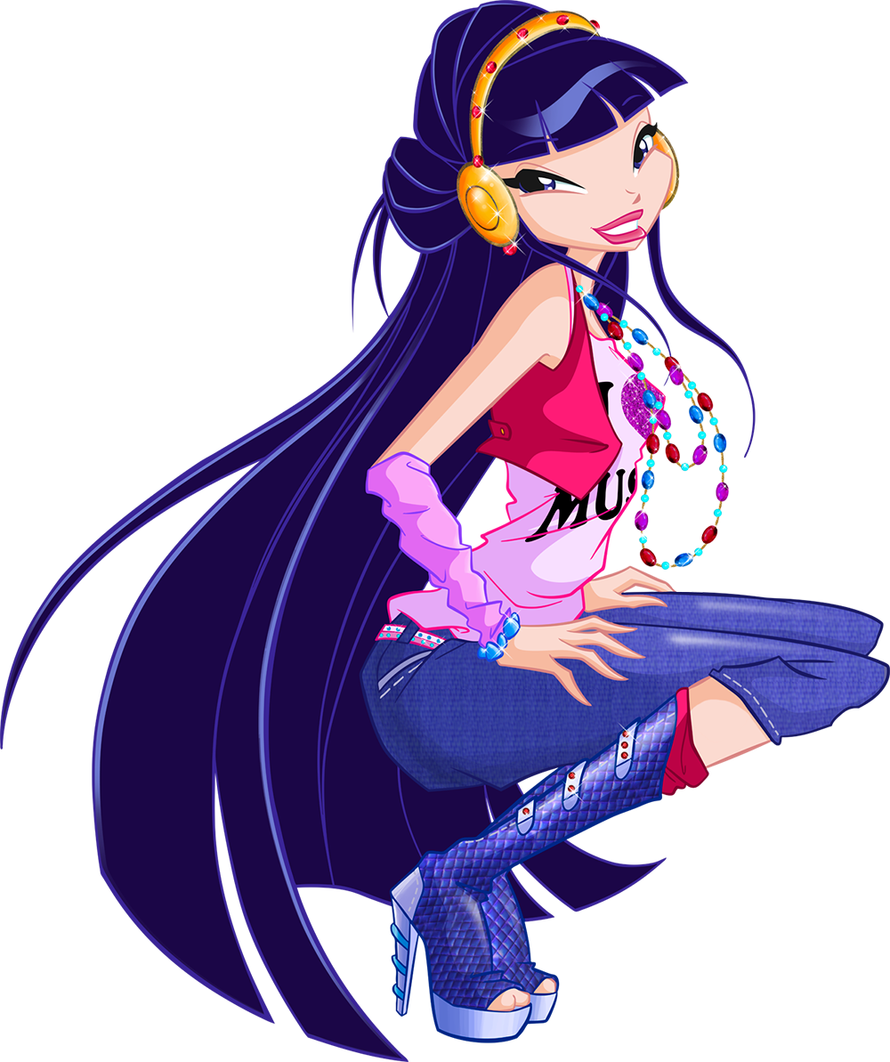 Download Long Hair Musa (Winx Club) TV Show Winx Club Art