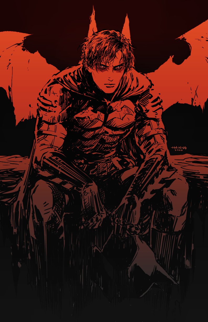 Download Batman Bruce Wayne Movie The Batman Art