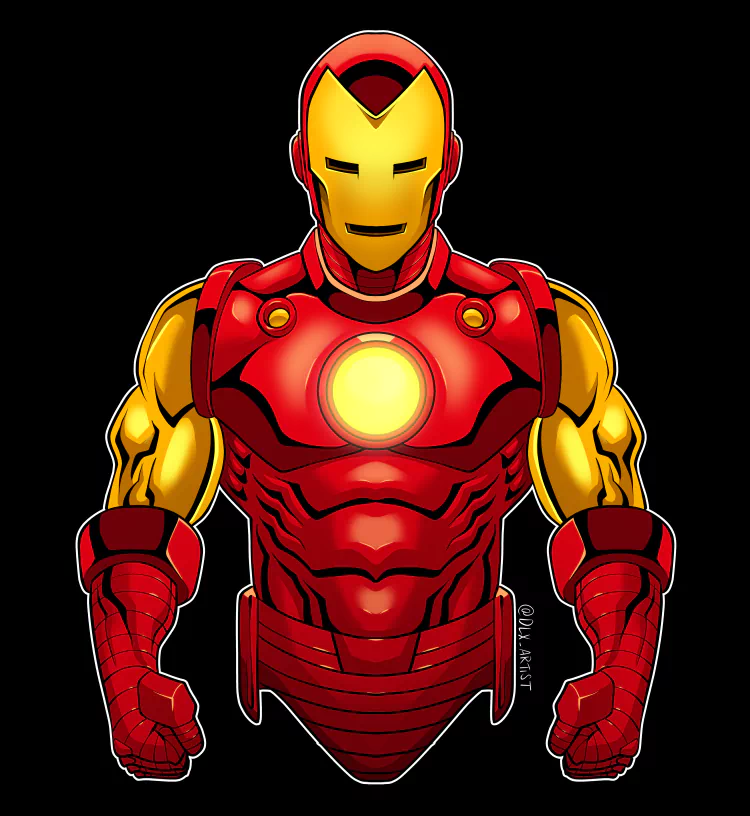 Tony Stark Comic Iron Man Image
