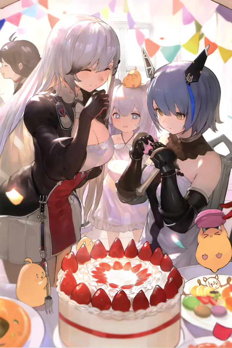 Gascogne (Azur Lane) Dunkerque (Azur Lane) Le Malin (Azur Lane) Anime Azur Lane Image