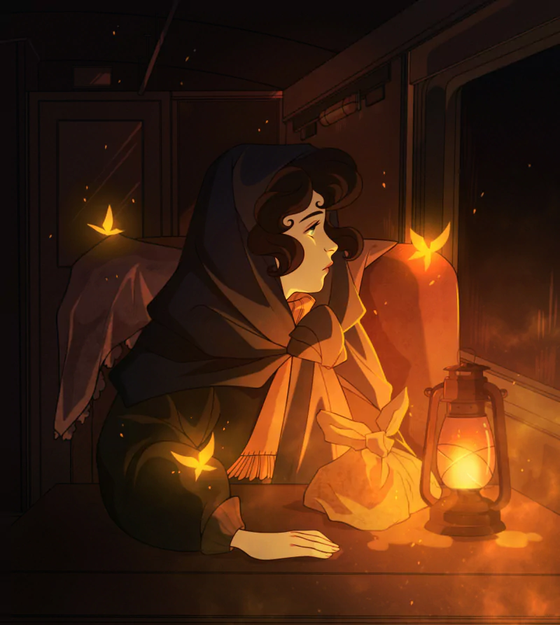  Night train by Ann Ann