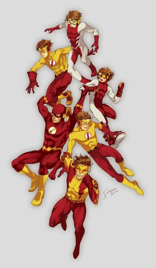 DC Comics Impulse (DC Comics) Kid Flash Bar Torr Bart Allen Comic Flash Image