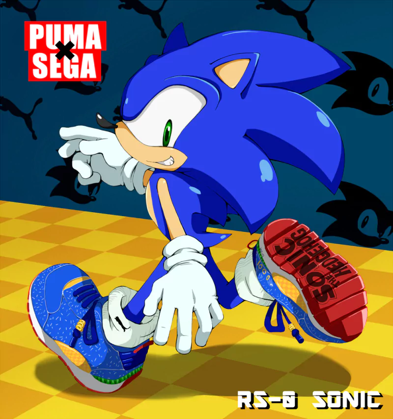 green eyes sneakers video game Sonic the Hedgehog Image