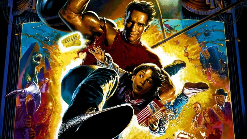 Arnold Schwarzenegger movie Last Action Hero Image