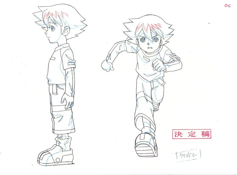 concept art Chris Thorndyke Anime Sonic X Image