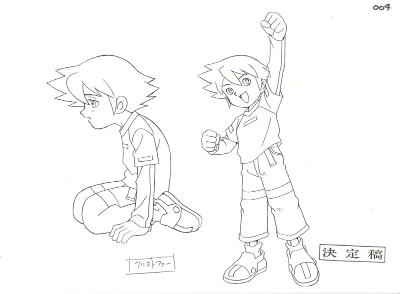 concept art Chris Thorndyke Anime Sonic X Image