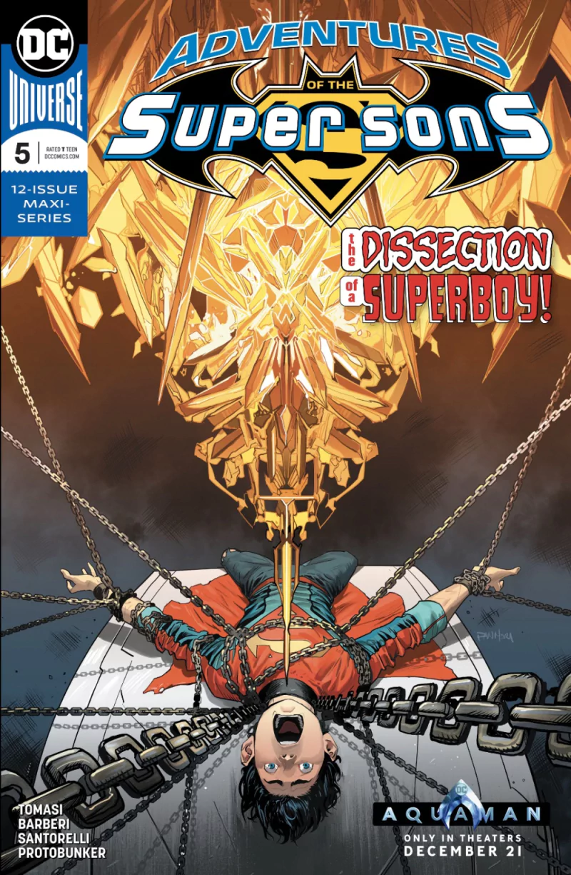 DC Comics Superboy Jon Kent Comic Adventures of The Super-Sons Image