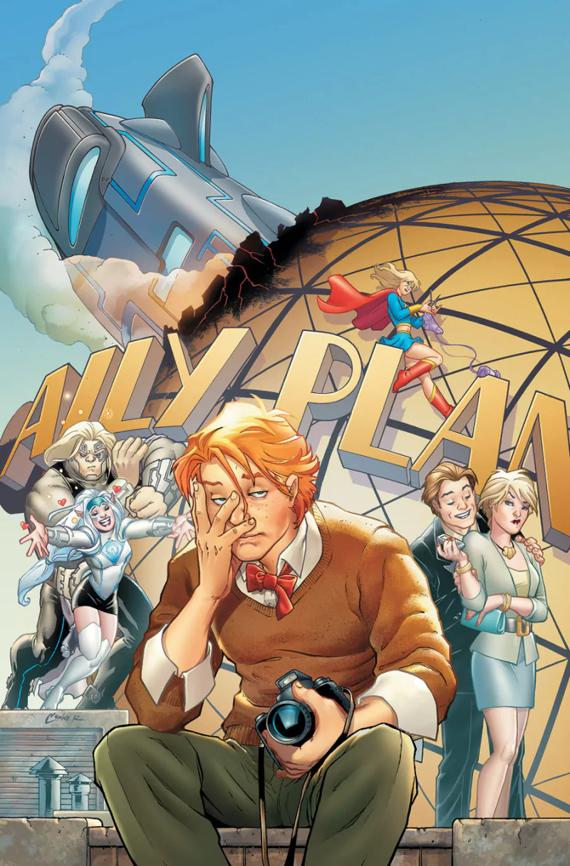 DC Comics Superman Daily Planet Chloe Sullivan Comic Jimmy Olsen Image