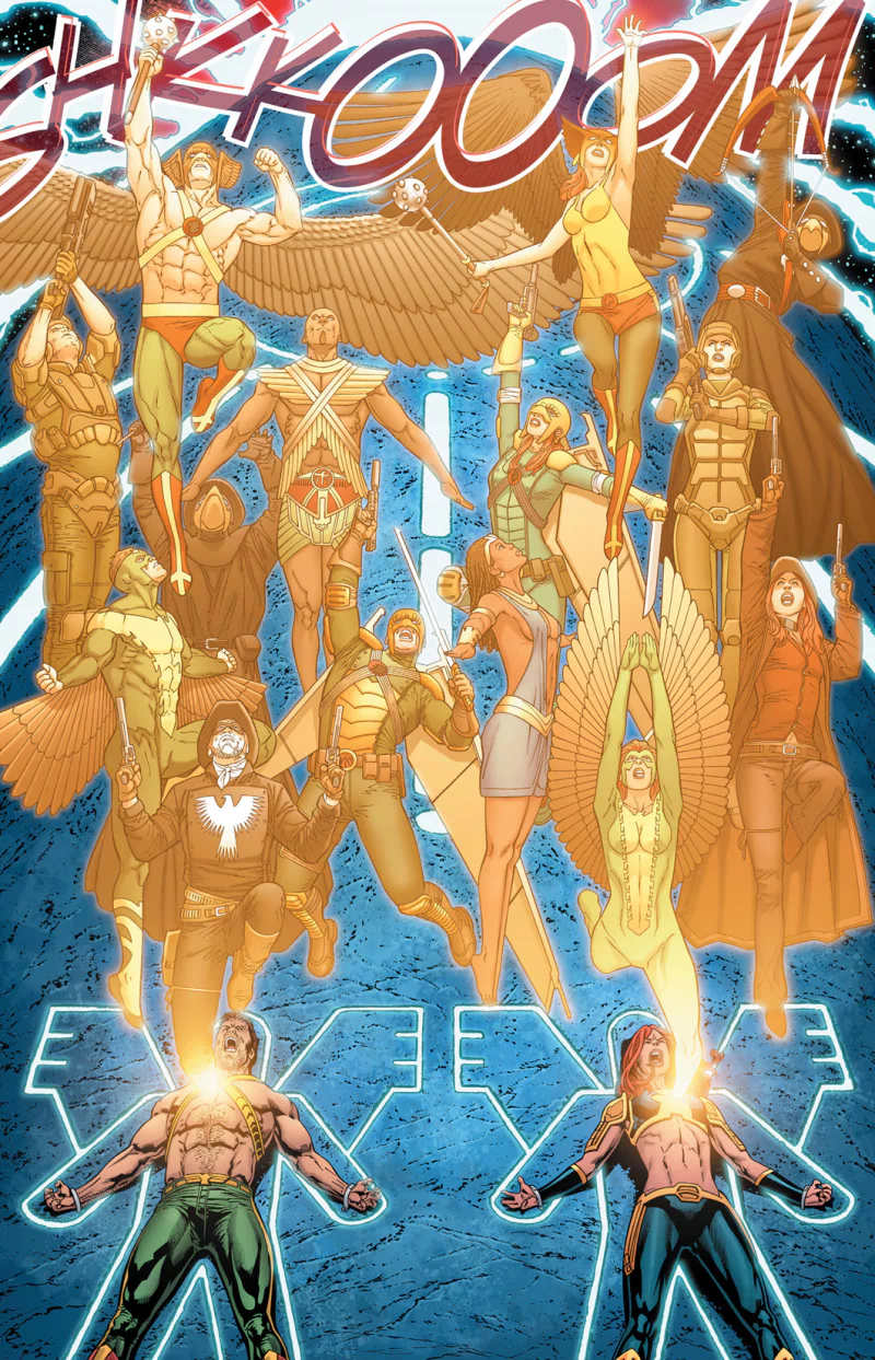 Prince Khufu (DC Comics) Chay-Ara Hawkman (DC Comics) DC Comics Katar Hol Shayera Thal Hawkgirl (DC Comics) Carter Hall Hawkwoman (DC Comics) Comic hawkman Image