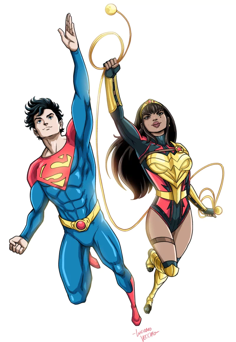 DC Comics Superman Jon Kent Wonder Woman Yara Flor Comic Future State Image