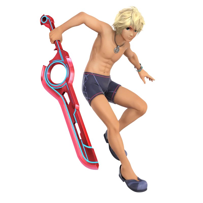 sword legs blonde Shulk (Xenoblade) video game Super Smash Bros. for Nintendo 3DS and Wii U Image