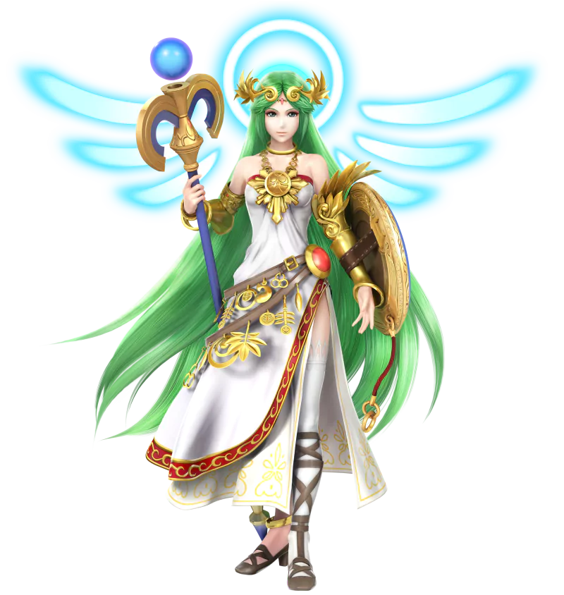 Palutena (Kid Icarus) video game Super Smash Bros. for Nintendo 3DS and Wii U Image
