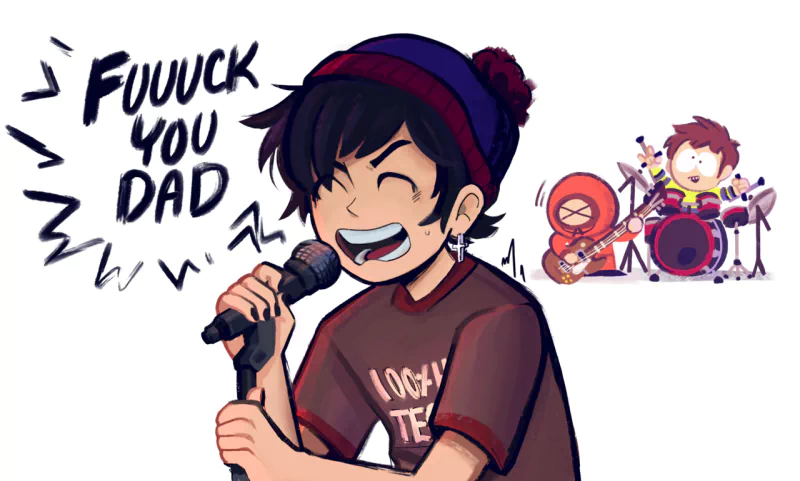 microphone Jimmy Valmer Kenny McCormick Stan Marsh TV Show South Park Image