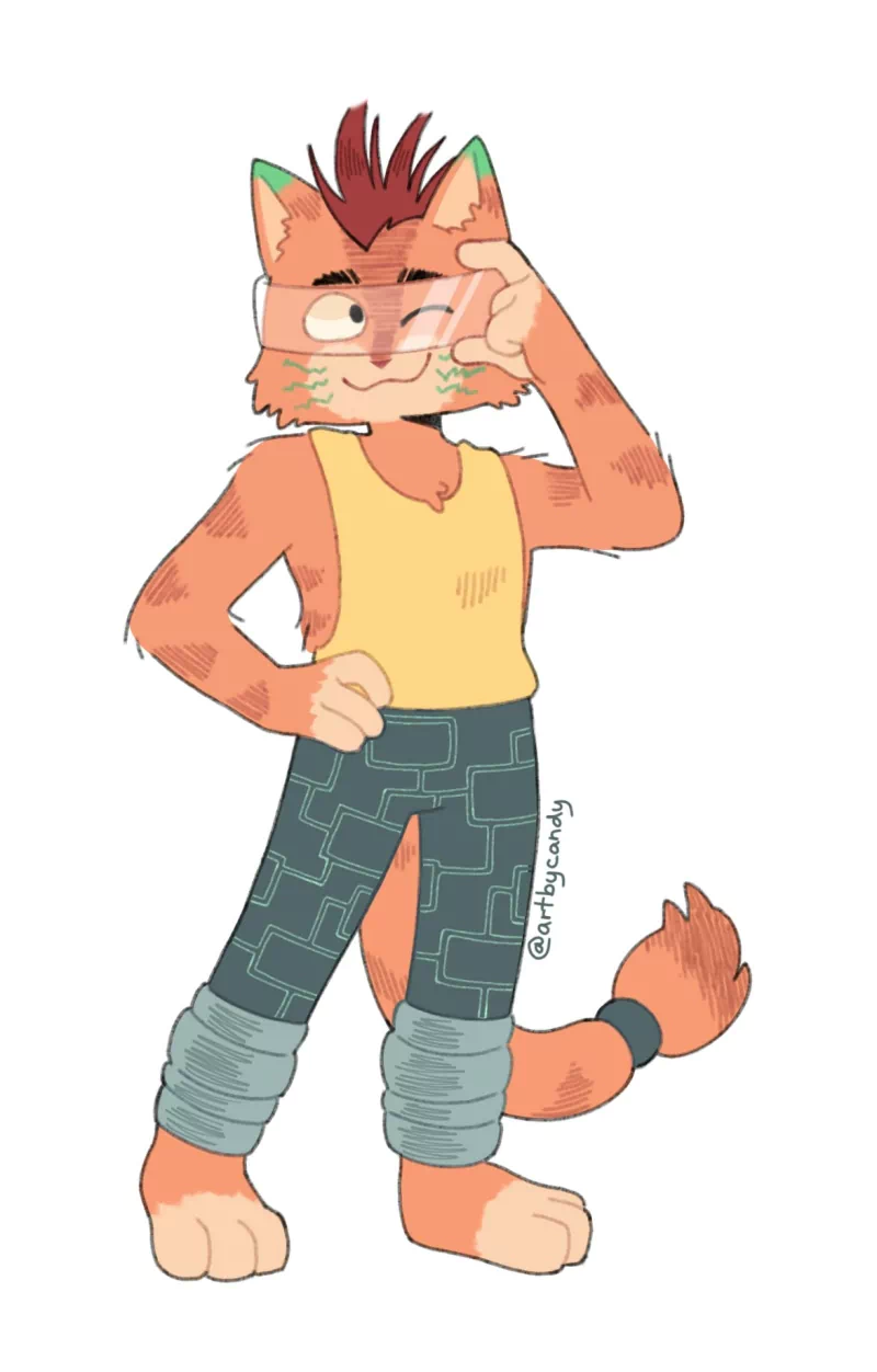 tail wink paw Little Cato (Final Space) TV Show Final Space Image