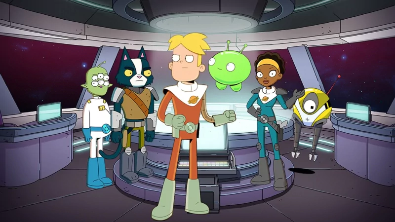 KVN (Final Space) Tribore (Final Space) Avocato (Final Space) Mooncake (Final Space) Gary Goodspeed TV Show Final Space: Cards with Gary Image