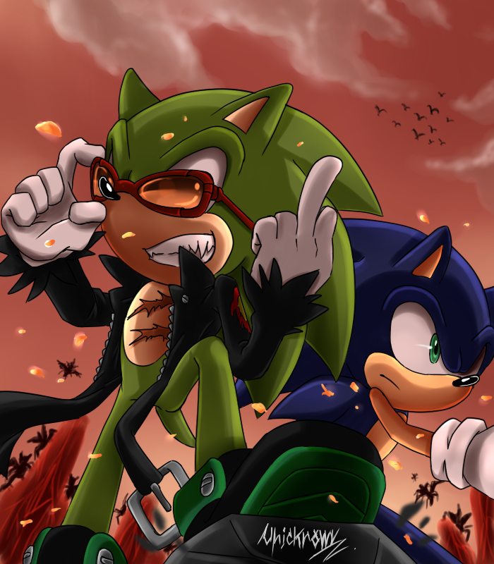 Sonic the Hedgehog Art.