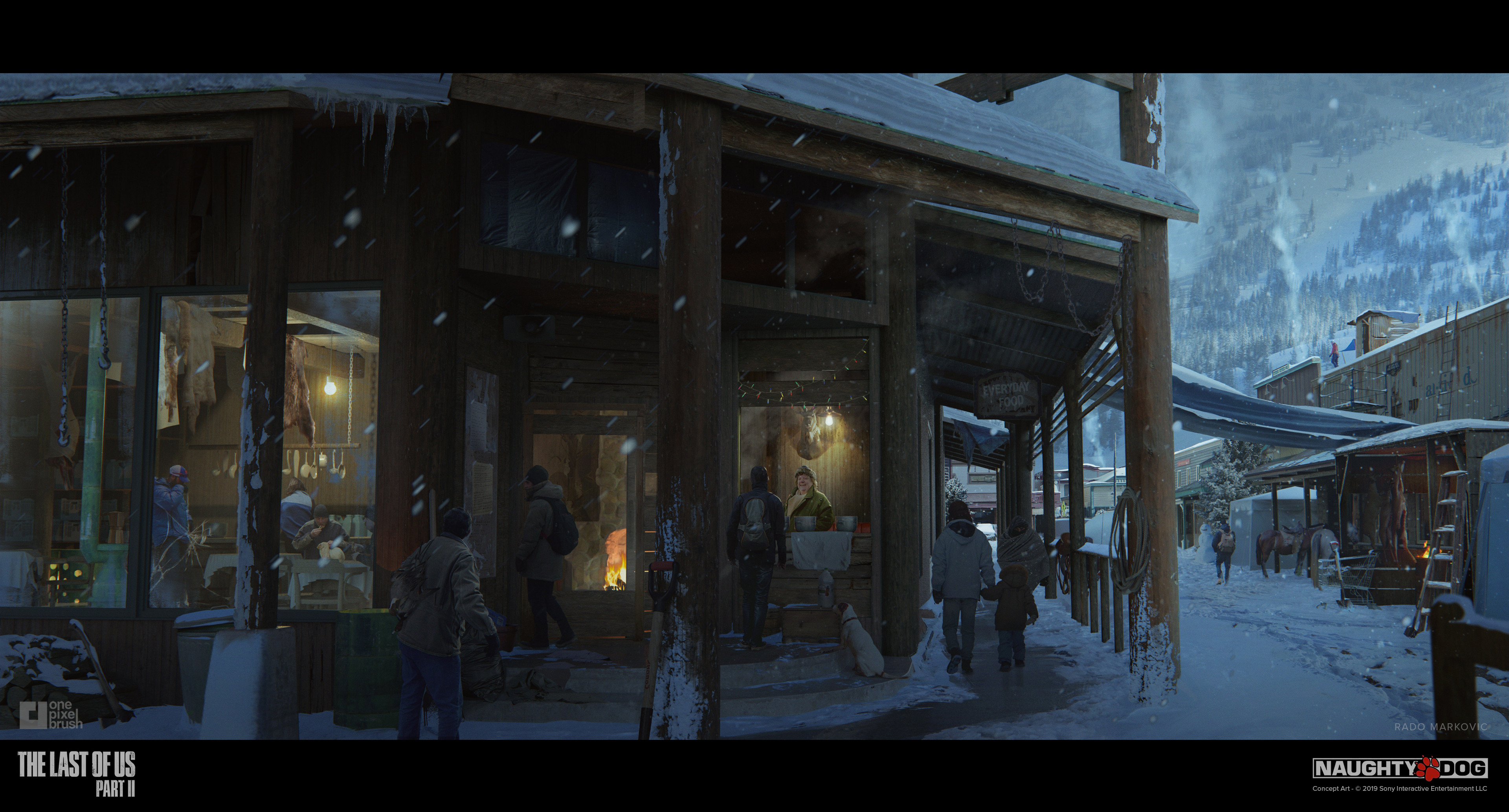 The Last of Us Part II Art by Rado Markovic