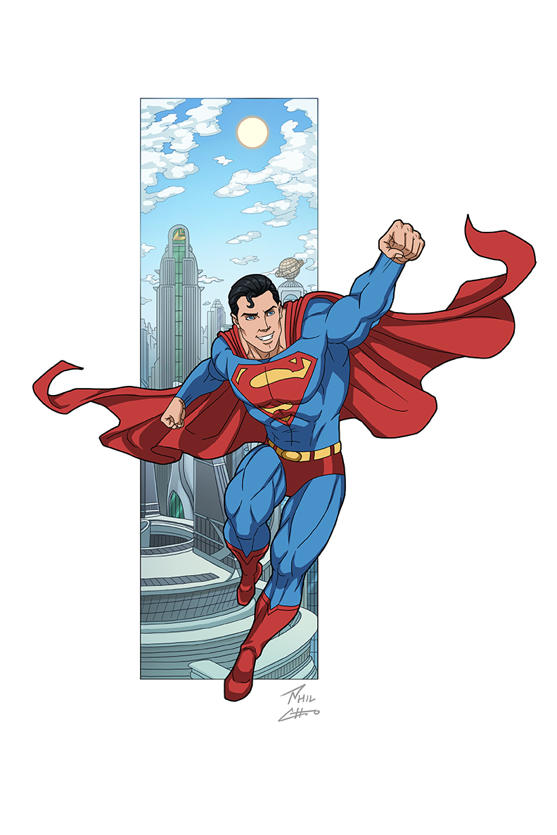 Superman Art by Phil Cho