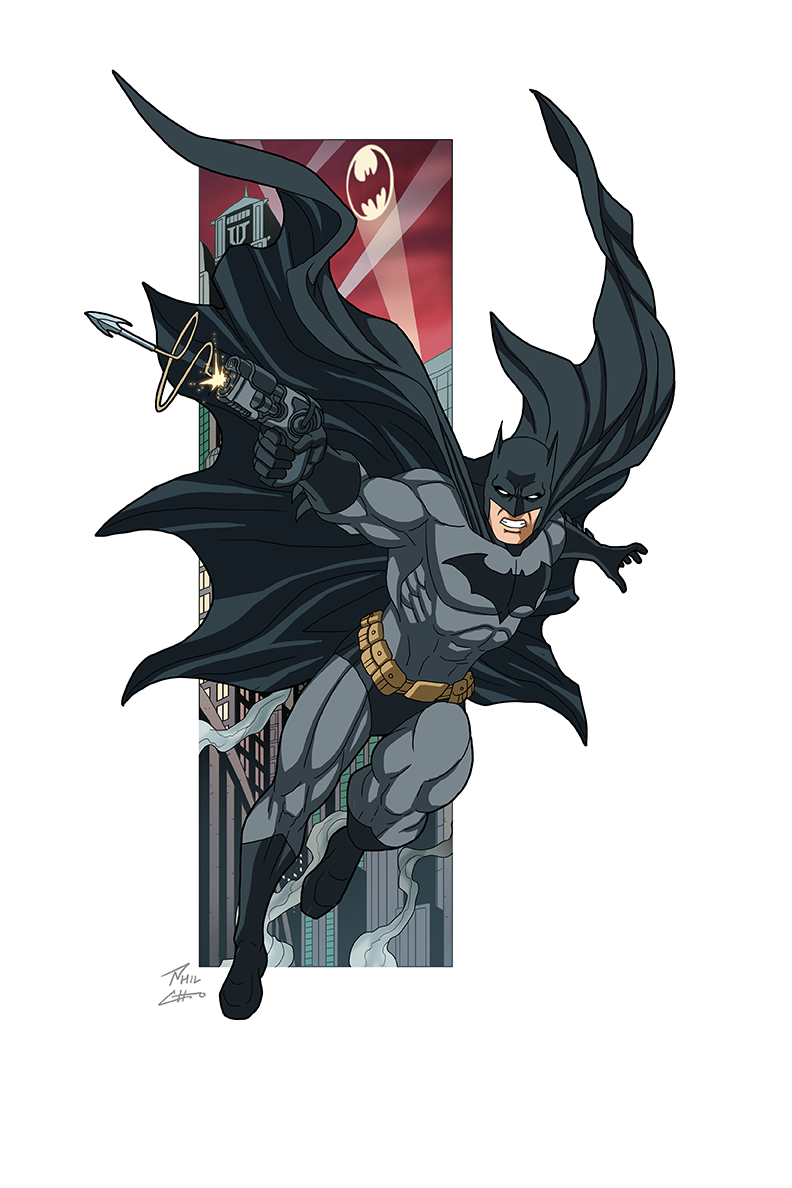 Batman Art by Phil Cho