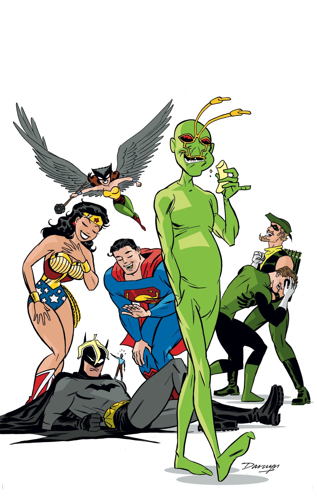 Justice League Art by Darwyn Cooke
