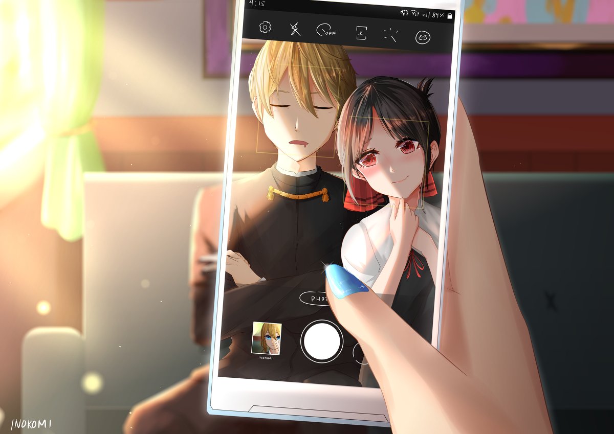 Download Miyuki Shirogane Kaguya Shinomiya Anime Kaguya-sama: Love Is War Art