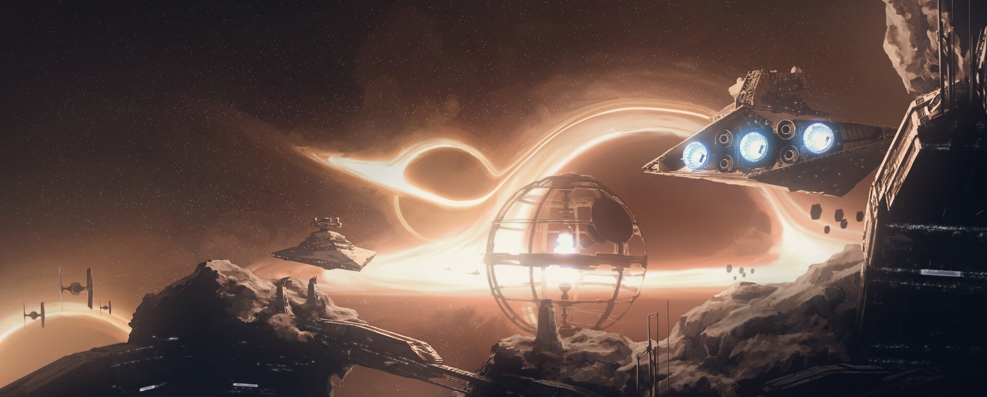 Download Star Destroyer Sci Fi Star Wars Art