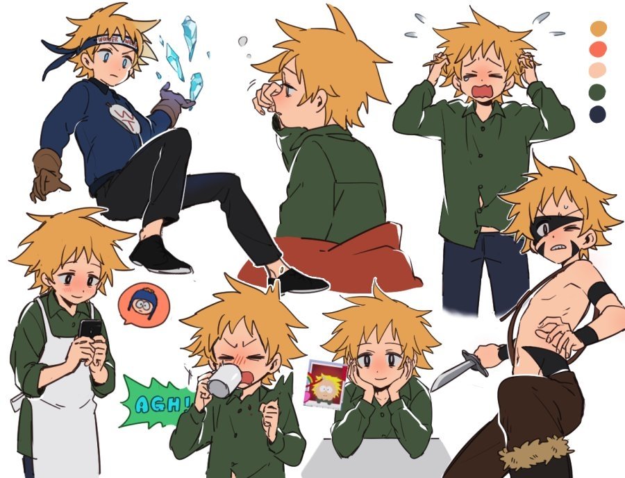 Download Blonde Craig Tucker Wonder Tweek Tweek Tweak TV Show South Park Art