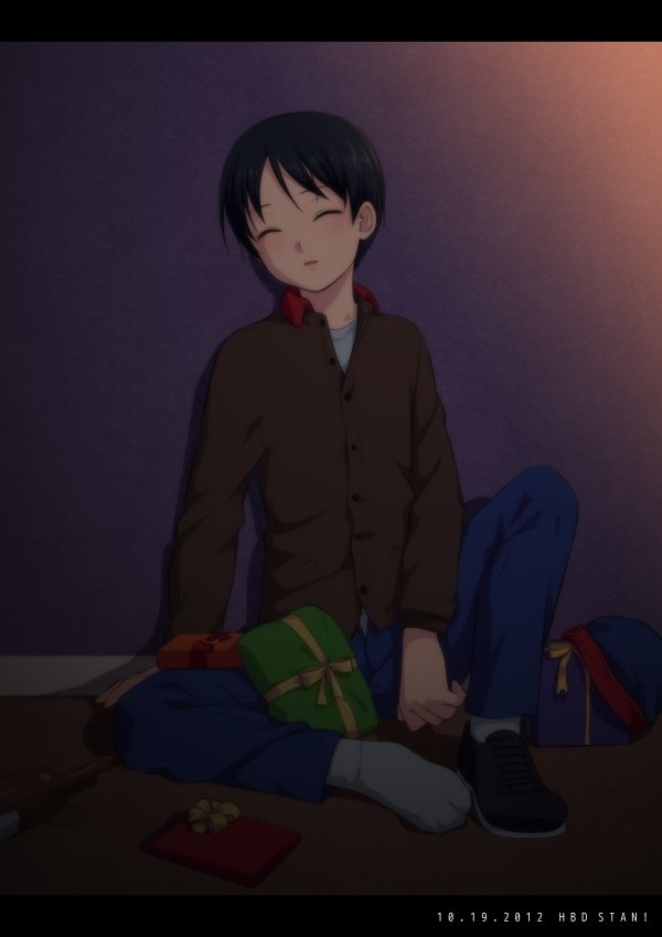 Download Black Hair Shoe Socks Sleeping Stan Marsh TV Show South Park Art