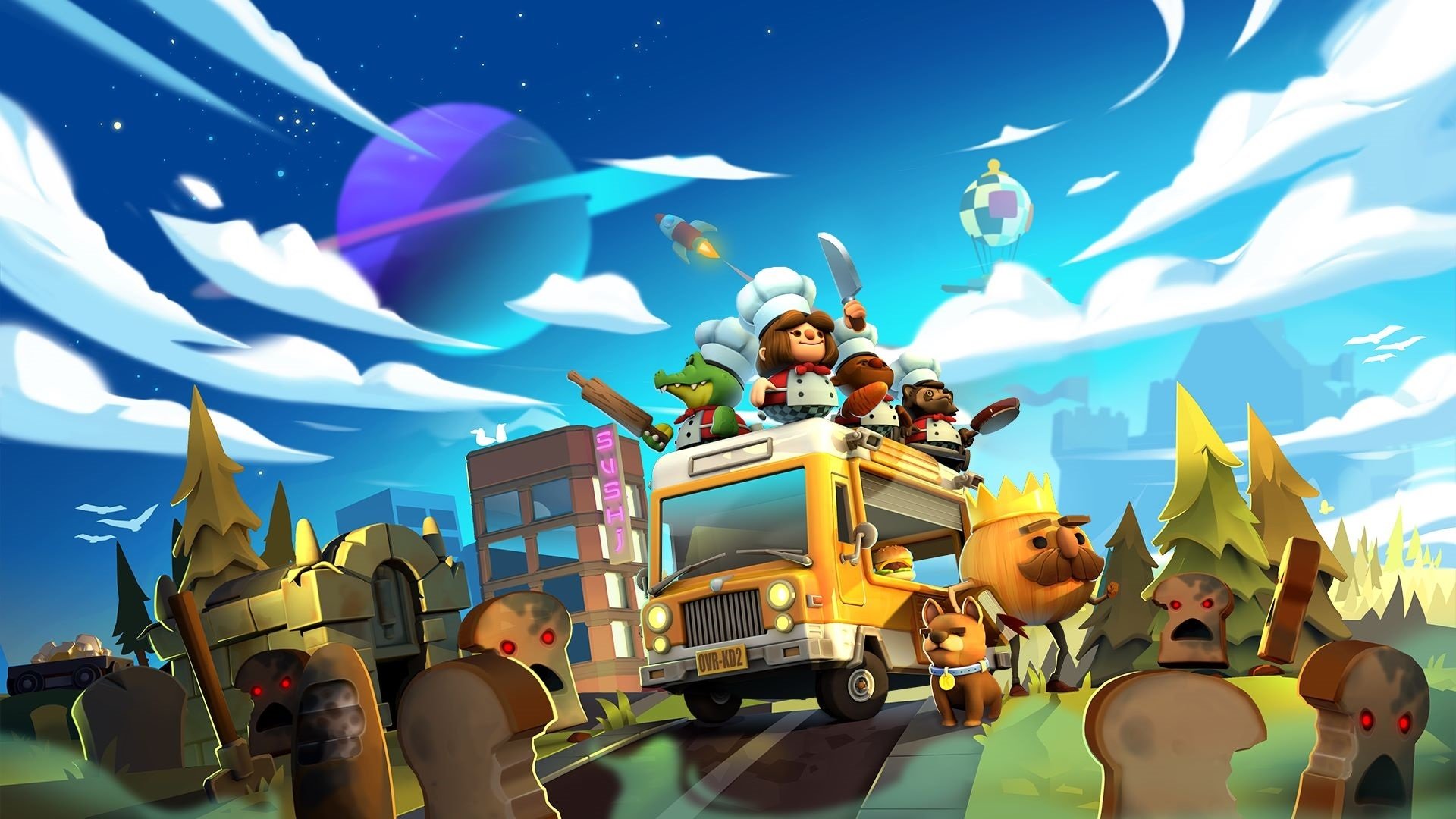 Download Video Game Overcooked 2 Art